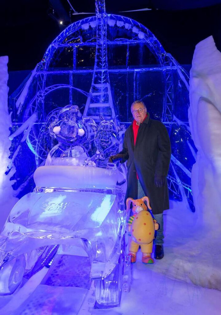 Teure Eisskulpturen-Ausstellung im Europa-Park muss abgetaut werden
