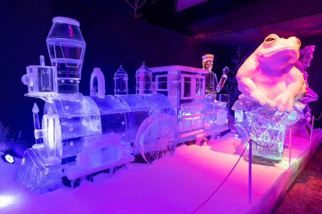 Teure Eisskulpturen-Ausstellung im Europa-Park muss abgetaut werden