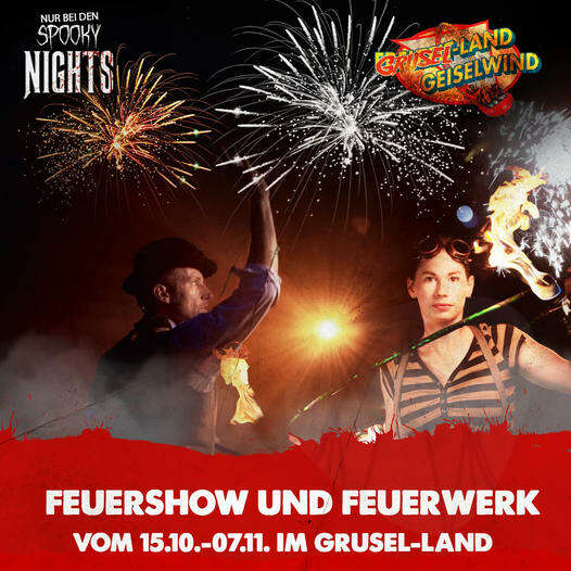 Grusel-Land Geiselwind vom 15.10.21 - 15.11.21