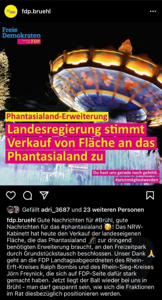 Das Phantasialand und die Erweiterung