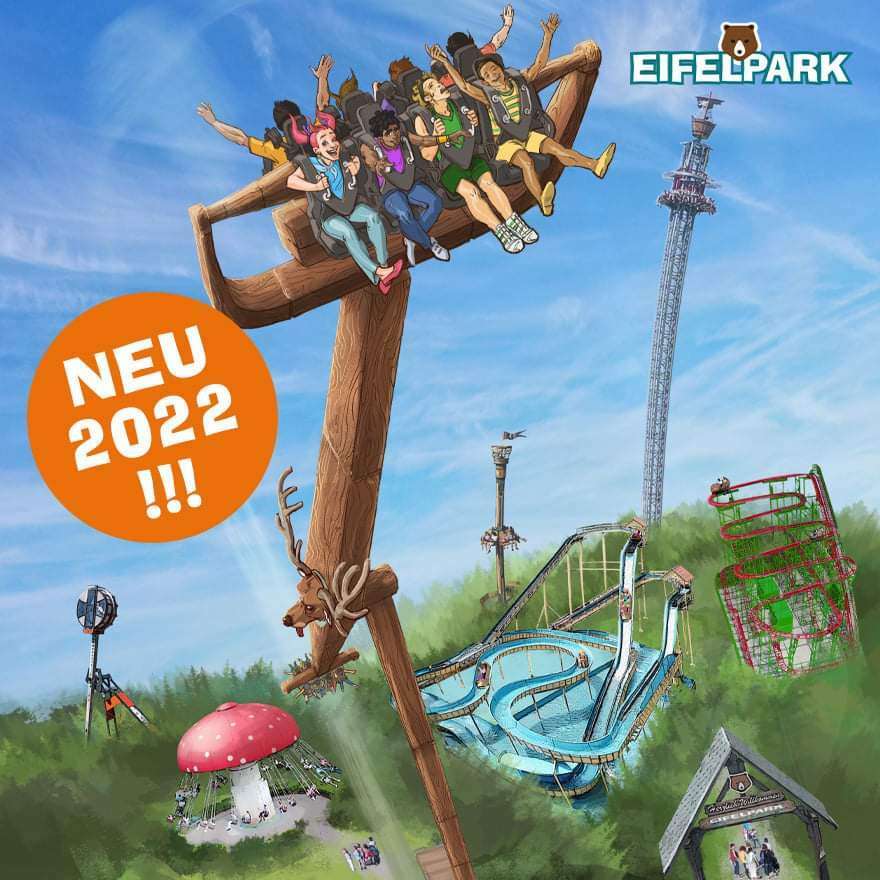 Eifelpark gibt Details zur 1. Neuheit 2022 bekannt.