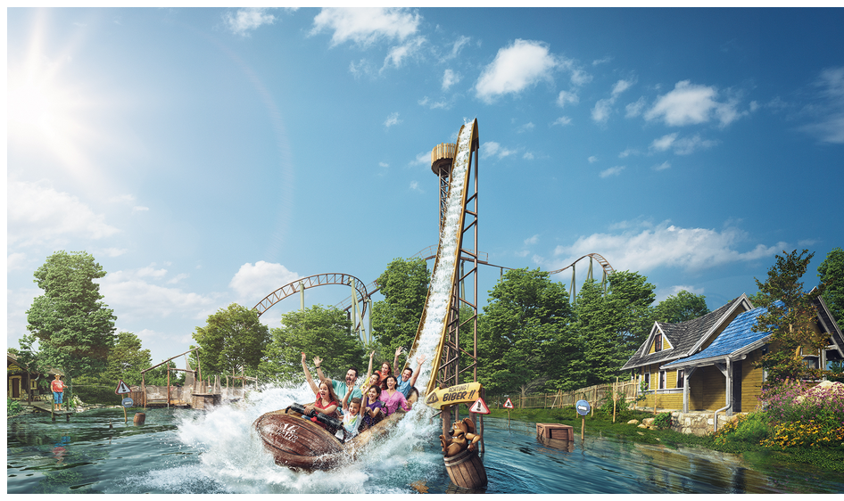 Wildwasserbahn ensteht am Familypark Neusiedlersee