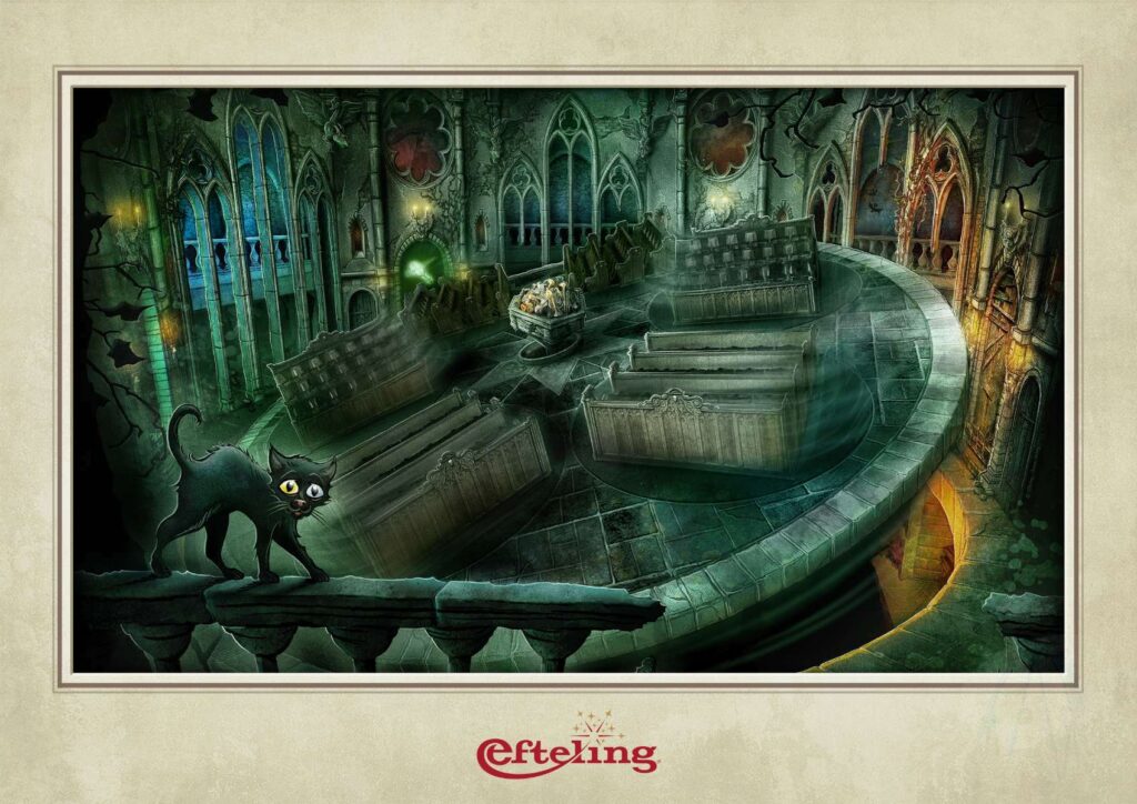 Schauriges Spektakel voller düsterer Wendungen: Efteling-Attraktion Danse Macabre weltweit einzigartig