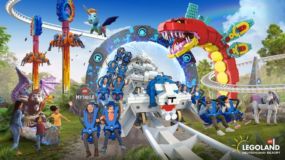 Legoland Deutschland gibt Namen und neues Artwork des neuen Wing Coaster bekannt