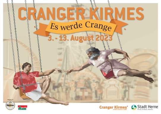 Plakat und musikalischer Stargast der Cranger Kirmes 2023 vorgestellt