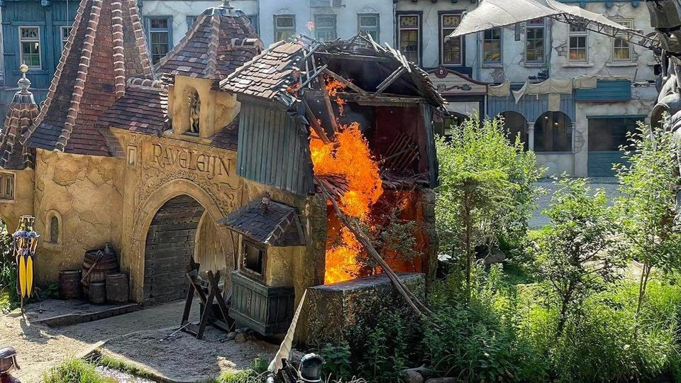Erneut Feuer in Efteling