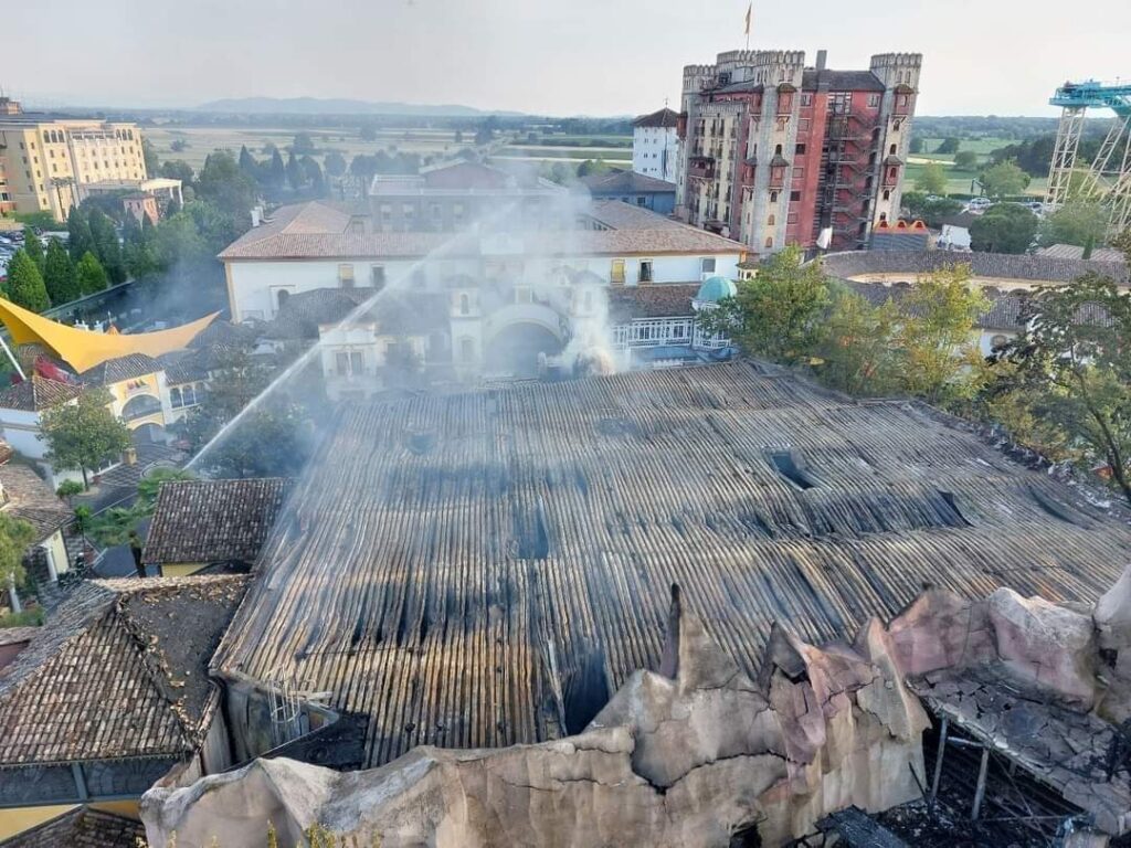 Feuer im Europa-Park