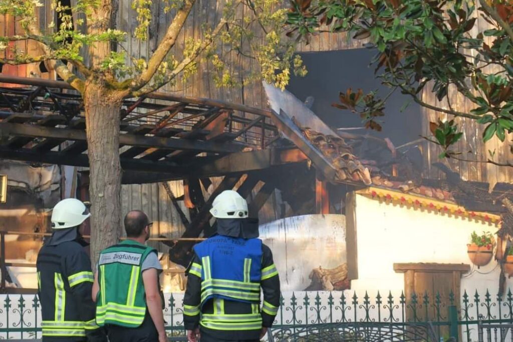 Feuer im Europa-Park
