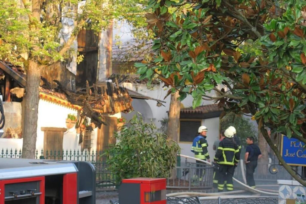 Feuer im Europa-Park