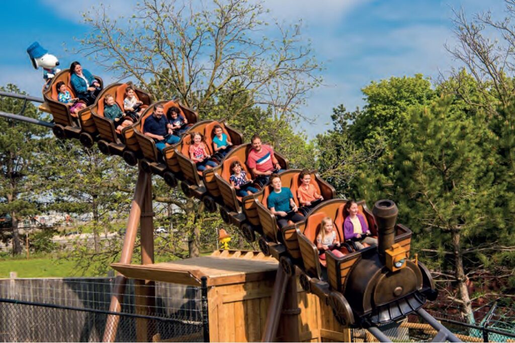 Canada's Wonderland: Snoopy's Racing Railway eröffnet