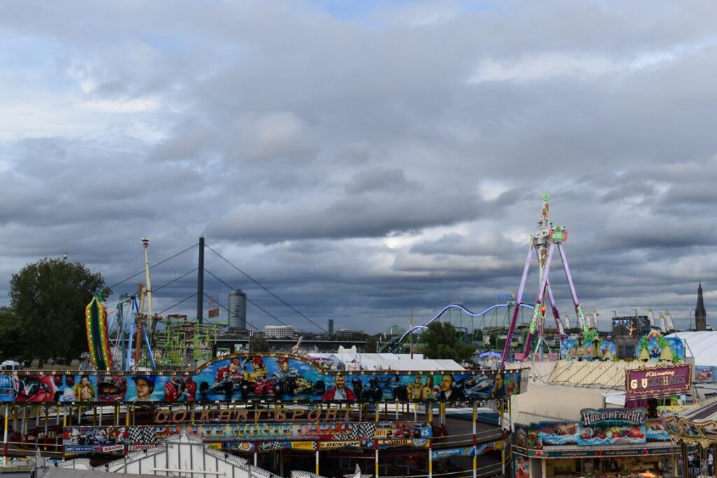 Größte Kirmes am Rhein in Düsseldorf - ein Tagesbericht