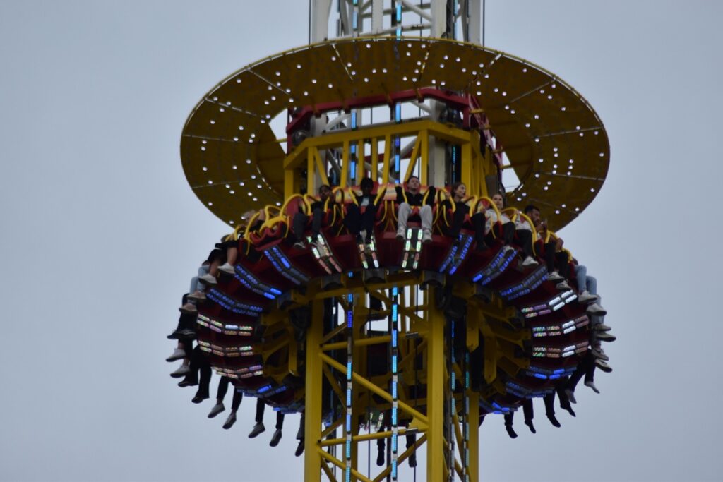 Größte Kirmes am Rhein in Düsseldorf - ein Tagesbericht