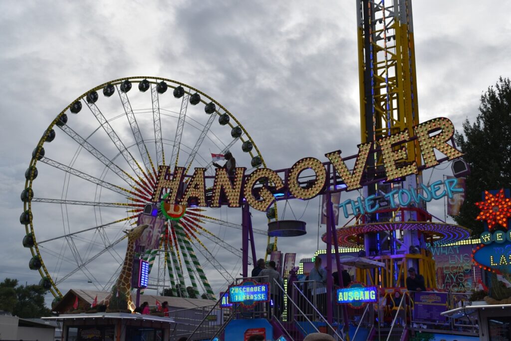 Größte Kirmes am Rhein in Düsseldorf - ein Tagesbericht