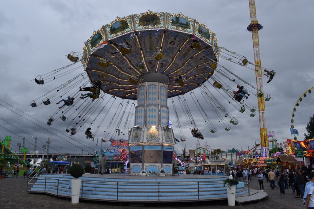 Größte Kirmes am Rhein in Düsseldorf - ein Tagesbericht