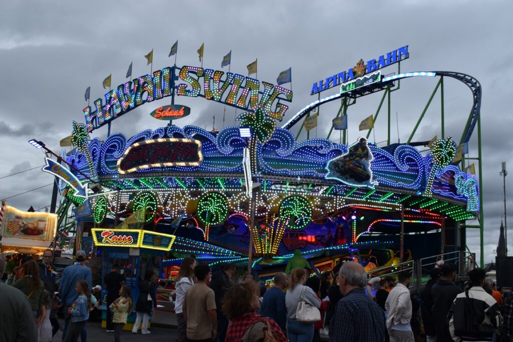 Größte Kirmes am Rhein in Düsseldorf - ein Tagesbericht