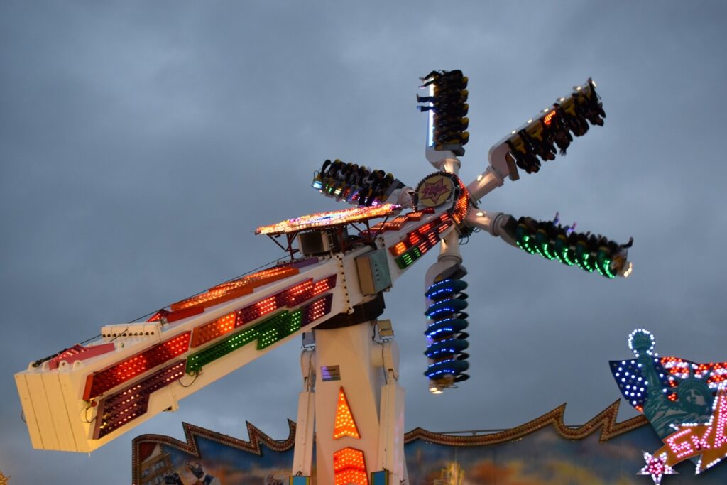 Größte Kirmes am Rhein in Düsseldorf - ein Tagesbericht