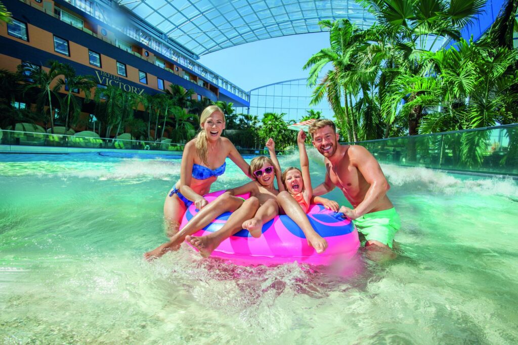Mega Ferien-Start in der Therme Erding