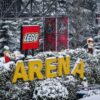 Schneeflocken und Eislaufen im WinterWonder LEGOLAND®