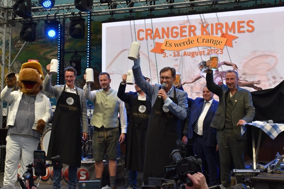 Es werde Crange! - Cranger Kirmes 2023 offiziell eröffnet