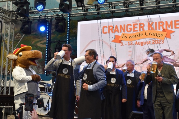 Es werde Crange! - Cranger Kirmes 2023 offiziell eröffnet