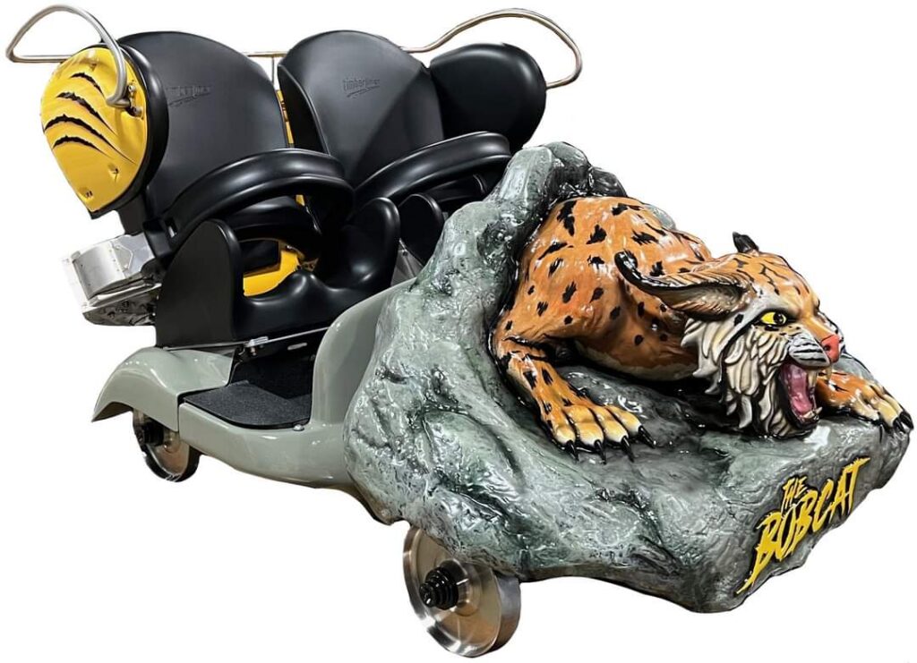 Neue Achterbahn Bobcat Six Flags Great Escape