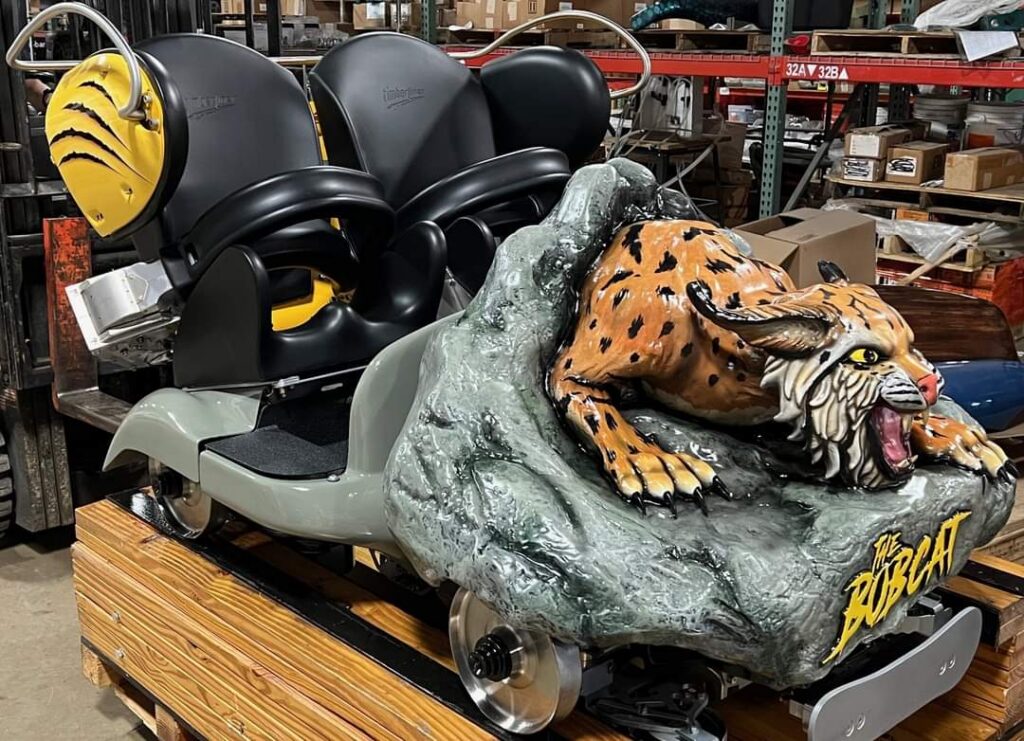 Neue Achterbahn Bobcat Six Flags Great Escape