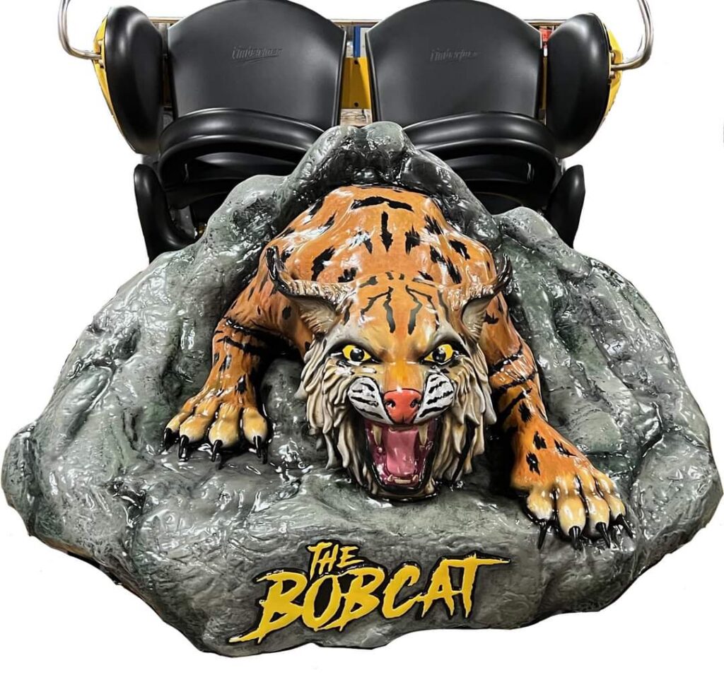 Neue Achterbahn Bobcat Six Flags Great Escape
