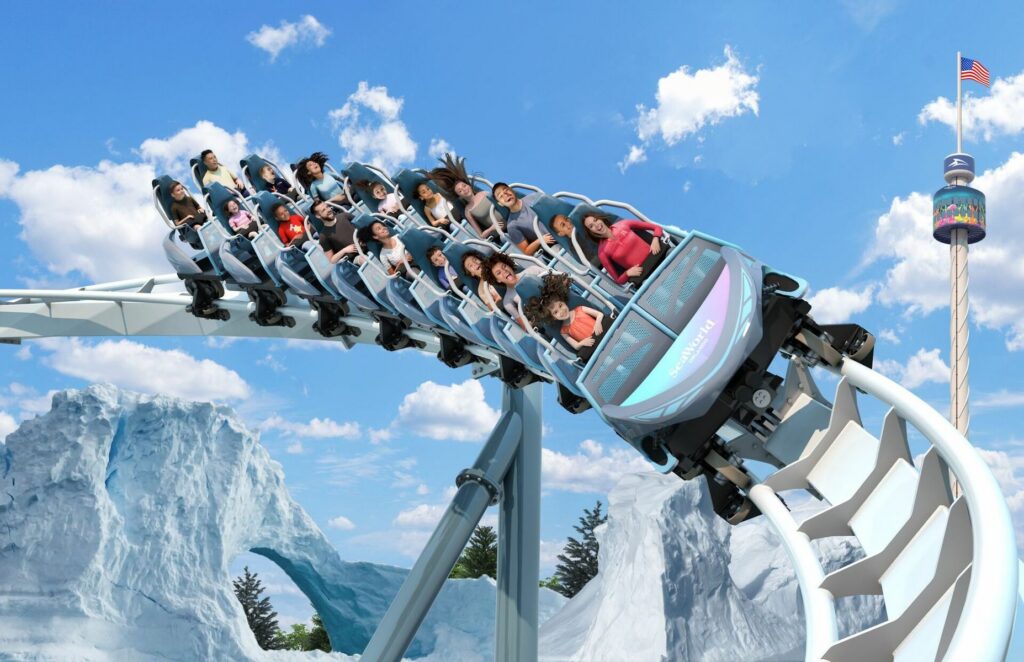 2024: Neue Achterbahn im SeaWorld Orlando