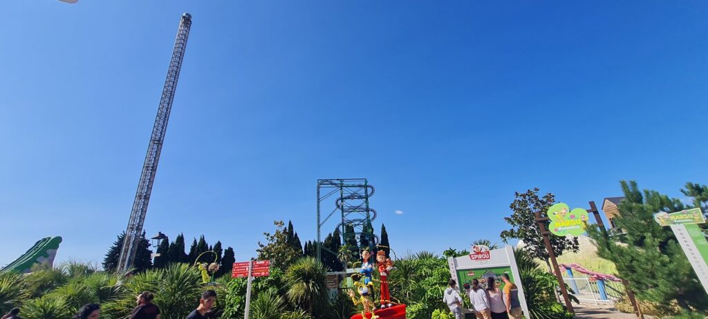 Tagesbericht zu Parc Spirou: ein junger und toller Freizeitpark in der französischen Region Alpes-Côte d'Azur