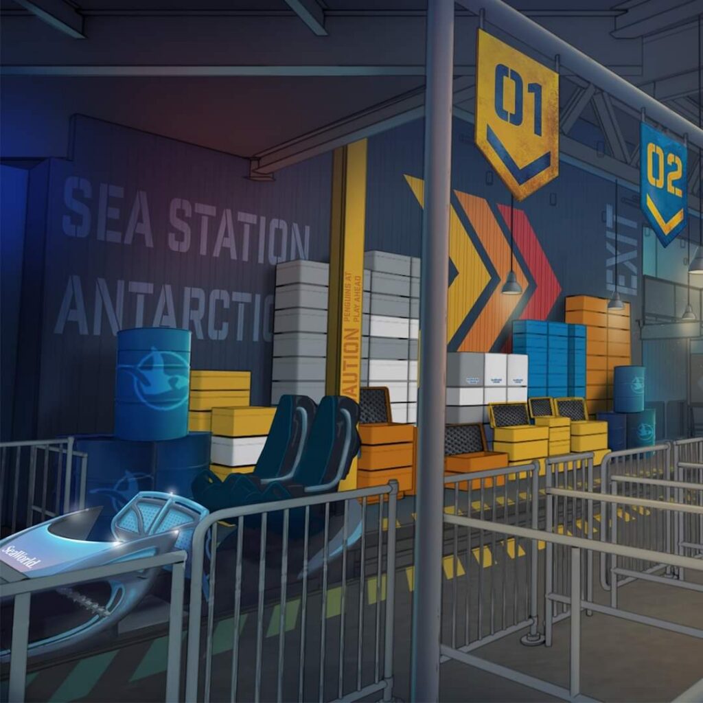 2024: Neue Achterbahn im SeaWorld Orlando