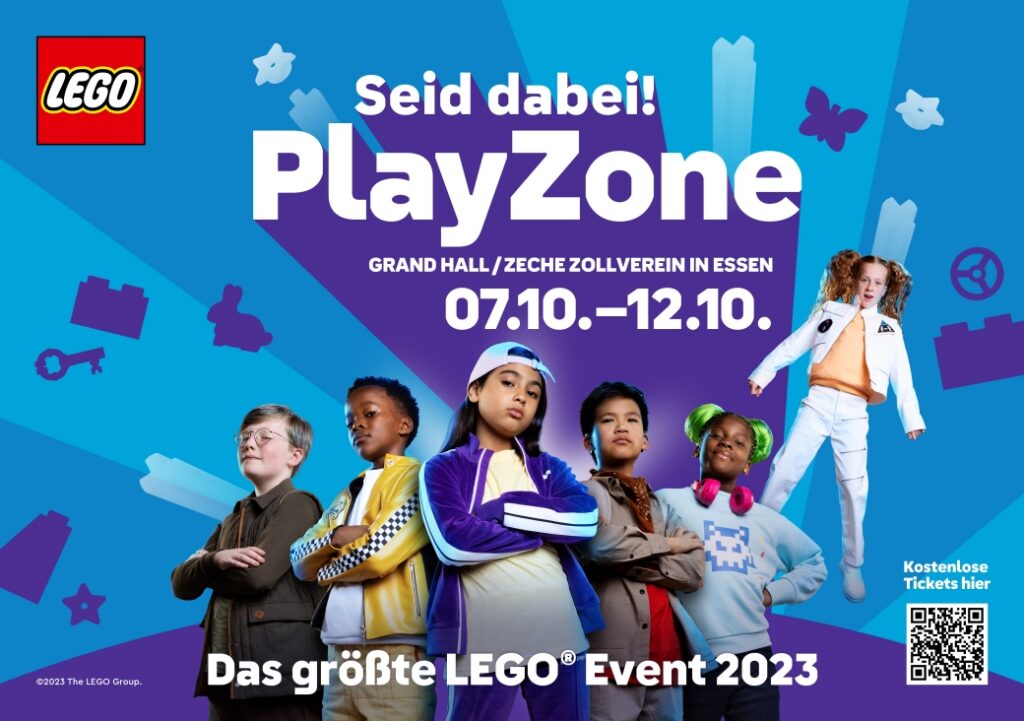 Ferientipp für Familien: LEGO® PlayZone auf der Zeche Zollverein, Essen