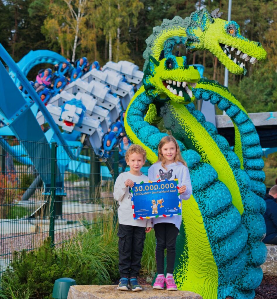 LEGOLAND Deutschland begrüßt 30-millionsten Gast