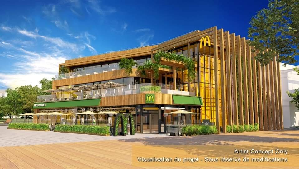 Neues McDonalds im Disney Village