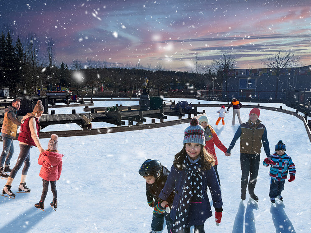 Beginn für WinterWonder LEGOLAND