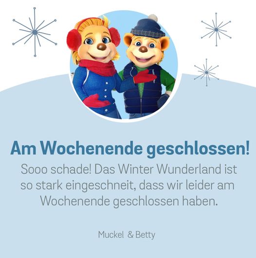 Tanunus Wunderland am kommenden Wochenende geschlossen