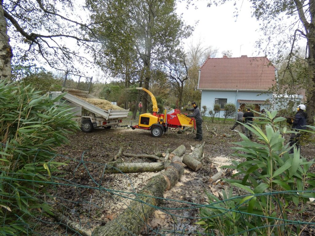 Parc Bagatelle vom Sturm "Ciaran" schwer getroffen