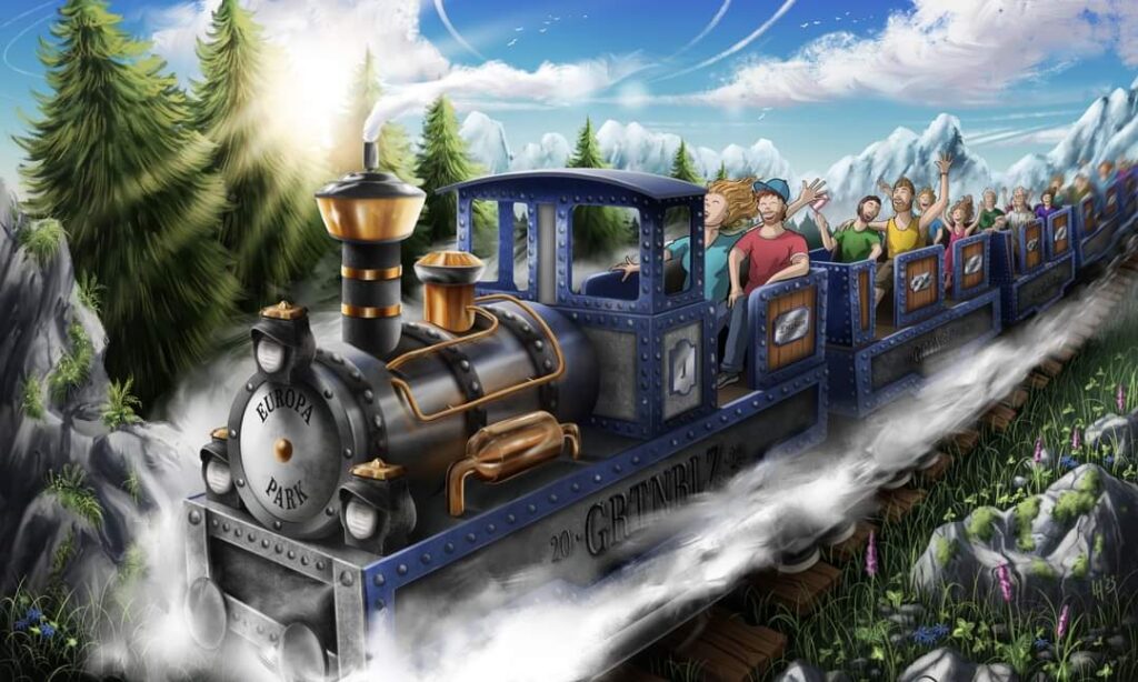 Europa-Park: Neue Artworks zum österreichischen Themenbereich