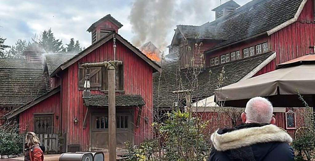 Feuer im Disneyland Paris: Restaurant in Flammen