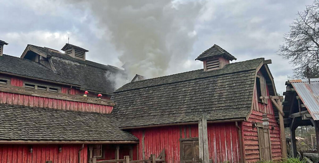 Feuer im Disneyland Paris: Restaurant in Flammen