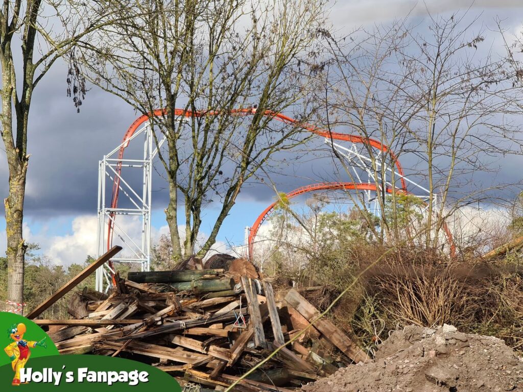 Holiday Park: Baustelle am See