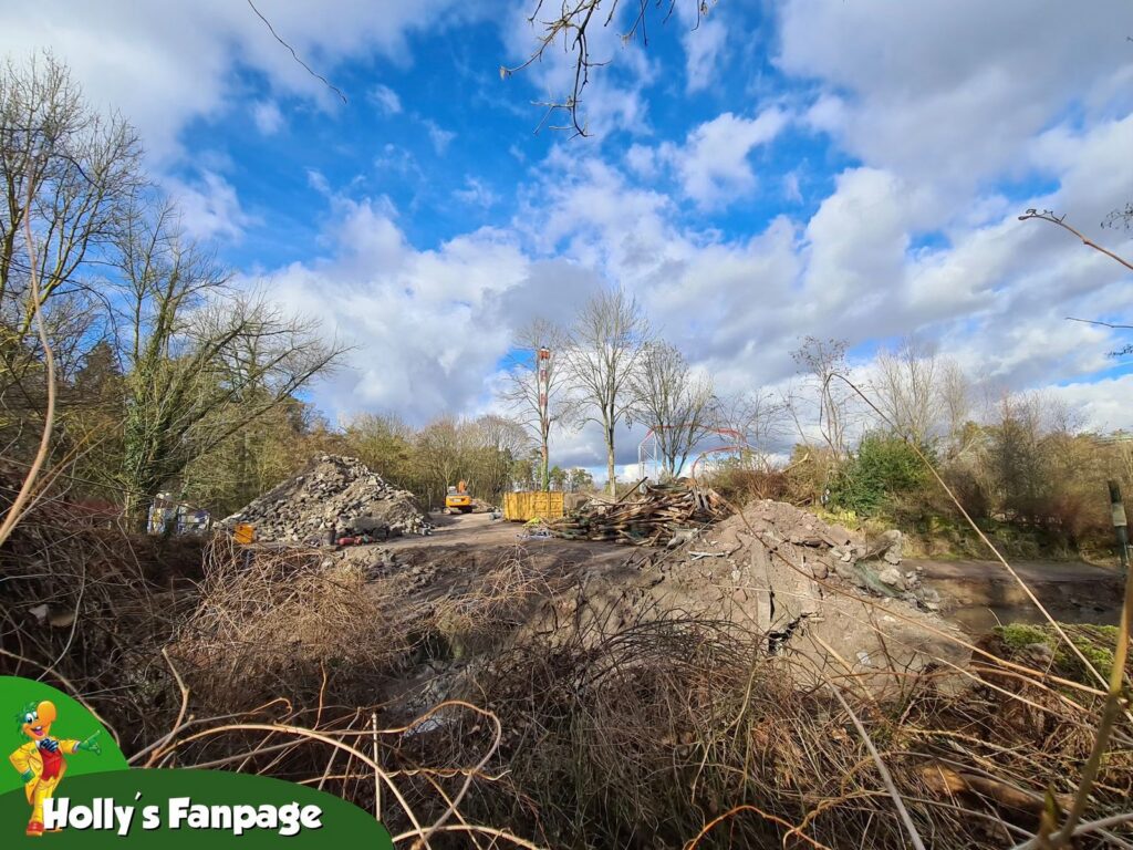 Holiday Park: Baustelle am See