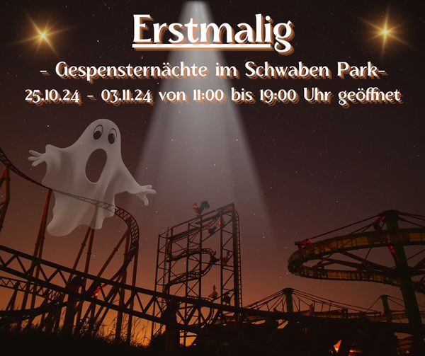 Schwaben Park: Gespensternächte für Halloween-Saison 2024 angekündigt