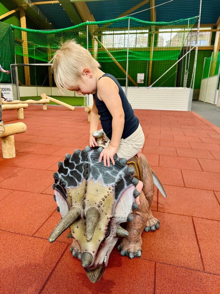 Kids Dinoworld: Neuer Niedrigseilgarten eröffnet