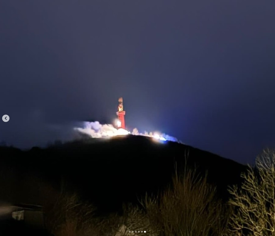 Fort Fun: Feuer in Stüppelhütte