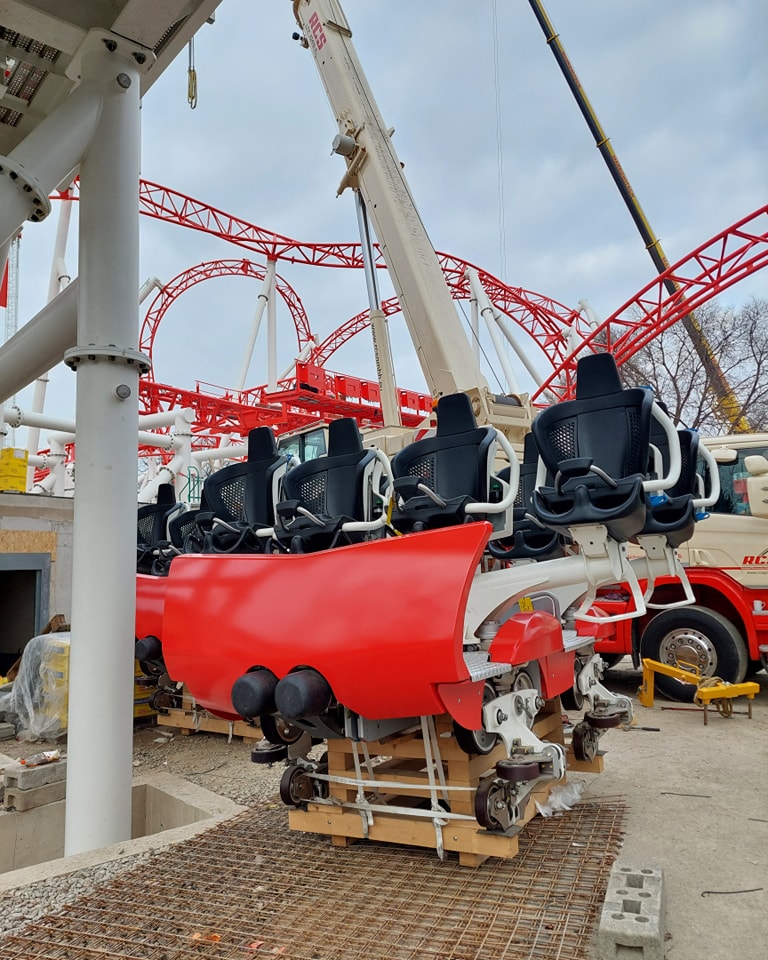 Wiener Prater: Arbeiten an verschiedenen Attraktionen