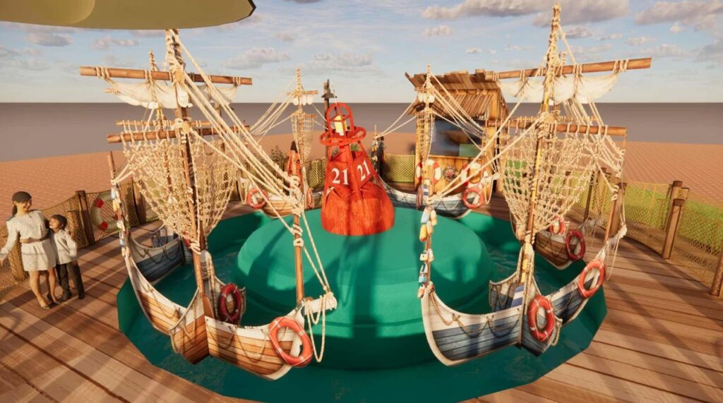 Walibi Belgien: Dock World