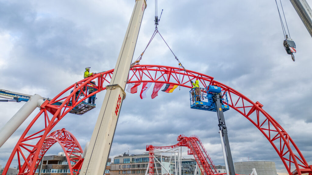 Wiener Prater: Arbeiten an verschiedenen Attraktionen