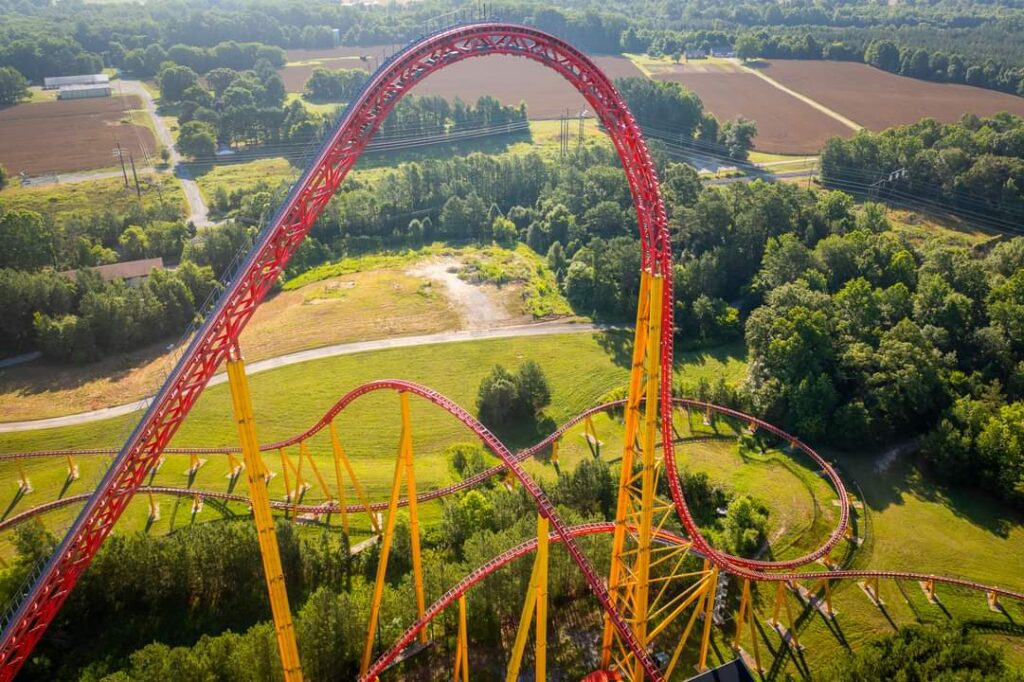 Kings Dominion: Umbau Intimidator 305
