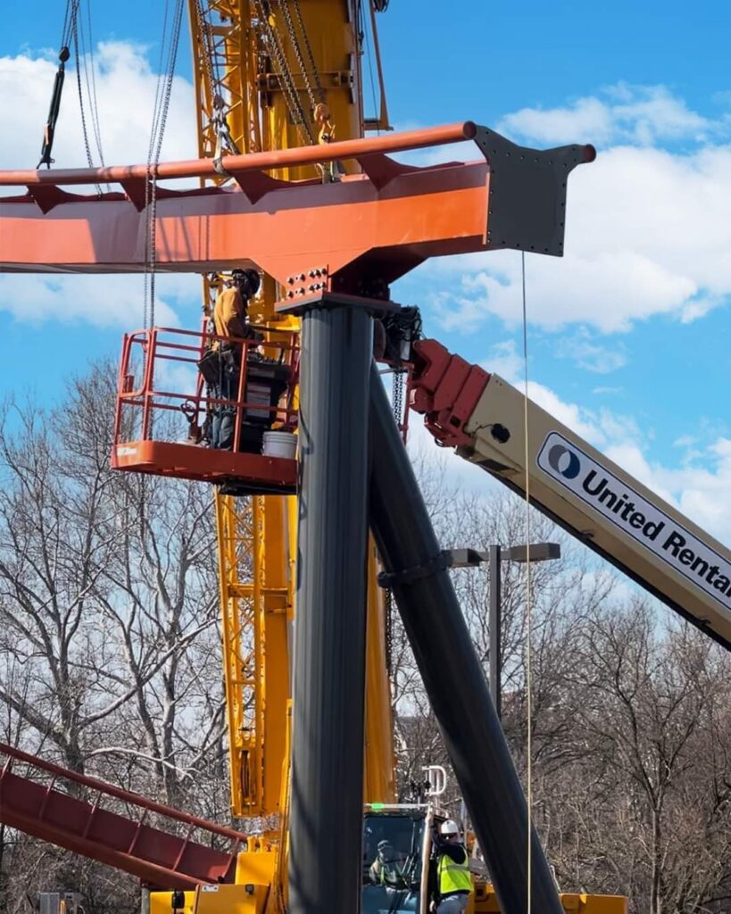 Dorney Park: Schienenschluss bei Iron Menace