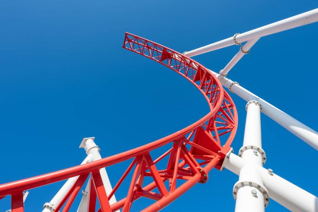 Wiener Prater: Arbeiten an verschiedenen Attraktionen